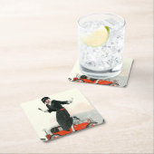 Flapper en Roadster Kartonnen Onderzetters (Insitu)