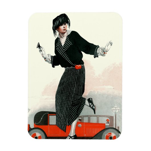 Flapper en Roadster Magneet (Verticaal)
