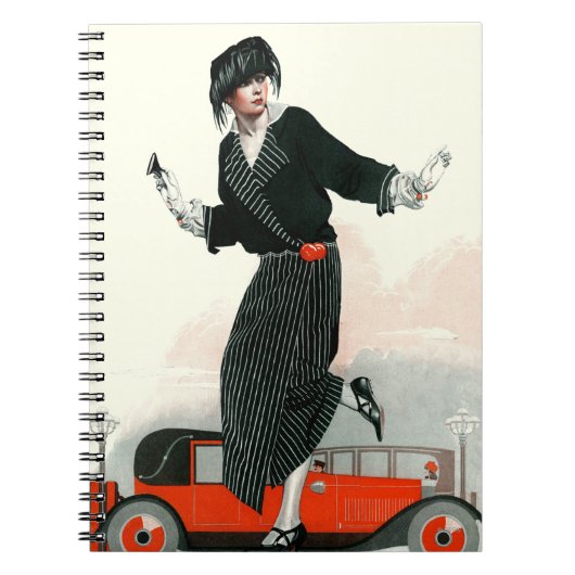 Flapper en Roadster Notitieboek (Voorkant)