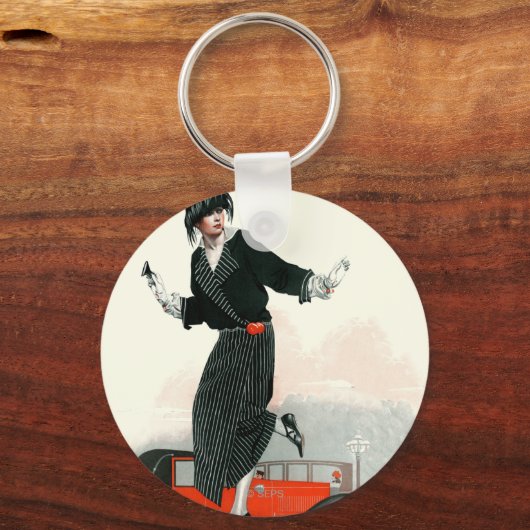 Flapper en Roadster Sleutelhanger (Voorkant)