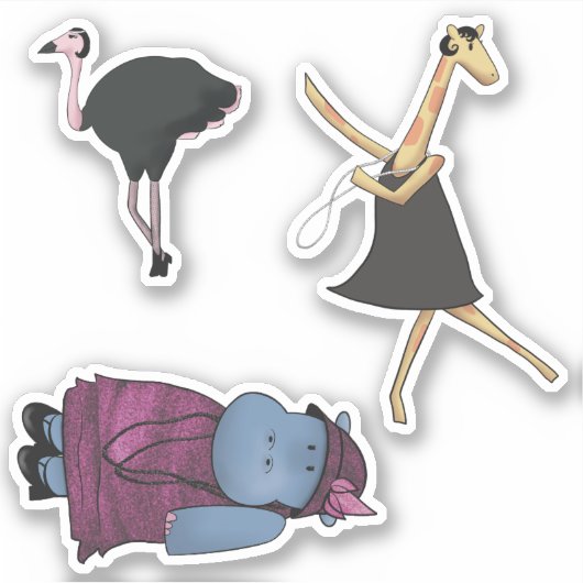 Flapper era sticker pack (Voorkant)