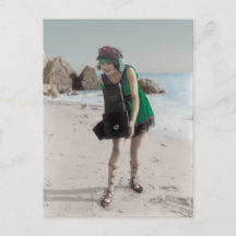 Flapper Fotograaf op het strand