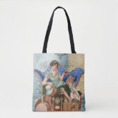 Flapper Girl in Parijs Tote Bag (Voorkant)