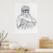 Flapper Girl Poster (Keuken)