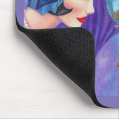 Flapper Girl Roaring Twenties Mouse Gramophone Muismat (Hoek)