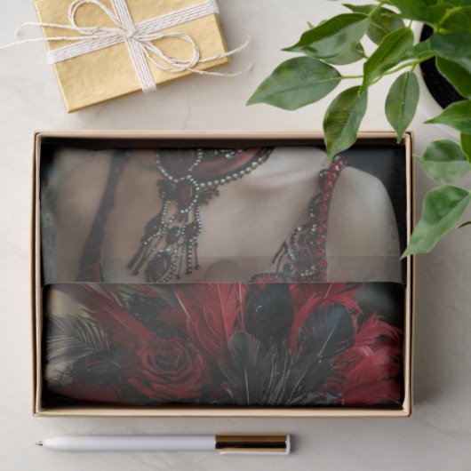 Flapper Girl uit 19201 Tissuepapier (Geschenk)