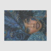 Flapper Girl uit 19206 Tissuepapier (Voorkant)