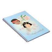 Flapper girls roaring twenties notitieboek (Rechterzijde)