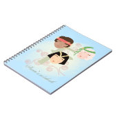 Flapper girls roaring twenties notitieboek (Linkerzijde)