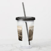 Flapper Girls Sunrise Khufu Pyramid, Egypte 1920 Acryl Drinkbeker (Links)