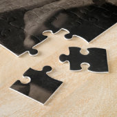 Flapper Girls Sunrise Khufu Pyramid, Egypte 1920 Legpuzzel (Zijkant)