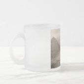 Flapper Girls Sunrise Khufu Pyramid, Egypte 1920 Matglas Koffiemok (Links)