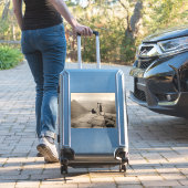 Flapper Girls Sunrise Khufu Pyramid, Egypte 1920 Sticker (Koffer Insitu)