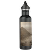 Flapper Girls Sunrise Khufu Pyramid, Egypte 1920 Waterfles (Links)