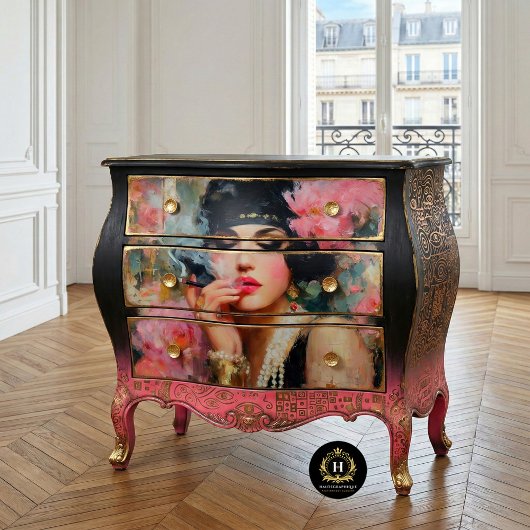 Flapper Glam met Parels Decoupage Tissuepapier