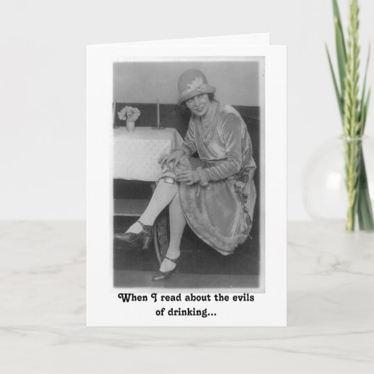  flapper - Het kwaad van Drink, Kaart (Voorkant)