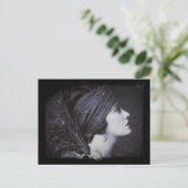Flapper in een afgevuurde Turban Briefkaart (Staand voorkant)