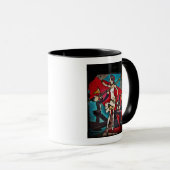 Flapper in een Jazz Band Mok (Voorkant rechts)