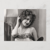 Flapper in Lingerie Briefkaart (Voorkant)