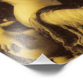 Flapper in Sepia 1 Foto Afdruk (Hoek)