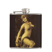 Flapper in Sepia 1 Heupfles (Voorkant)