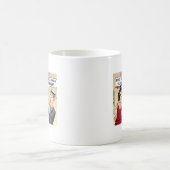 Flapper-jurk Koffiemok (Center)