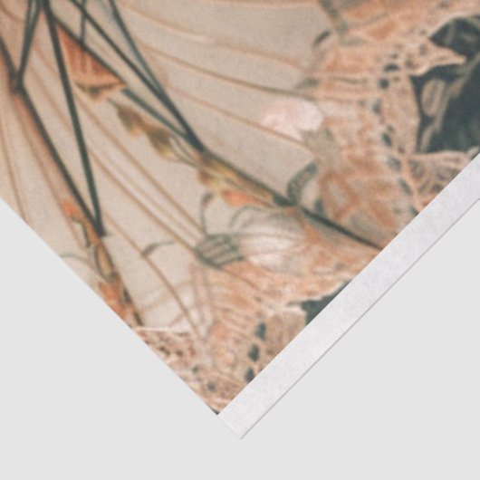 Flapper  Lady Roaring 20's Decoupage Tissuepapier (Detail)