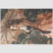 Flapper  Lady Roaring 20's Decoupage Tissuepapier (Voorkant)