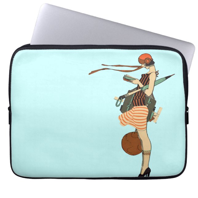 Flapper Laptop Sleeve (Voorkant)