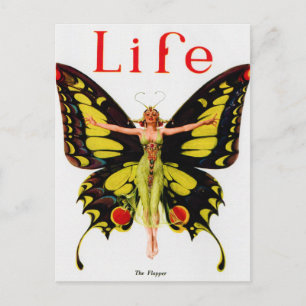 Flapper Life Magazine Briefkaart