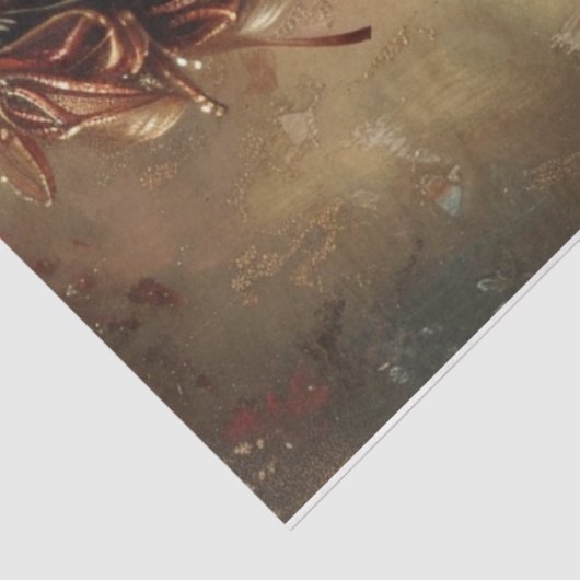 Flapper meisje goud tissuepapier (Detail)