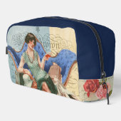  Flapper Meisje in de jaren 1920 Toilettasje (Rechterhoek)