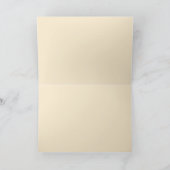 flapper-meisje-wenskaart feestdagen kaart (Binnen)