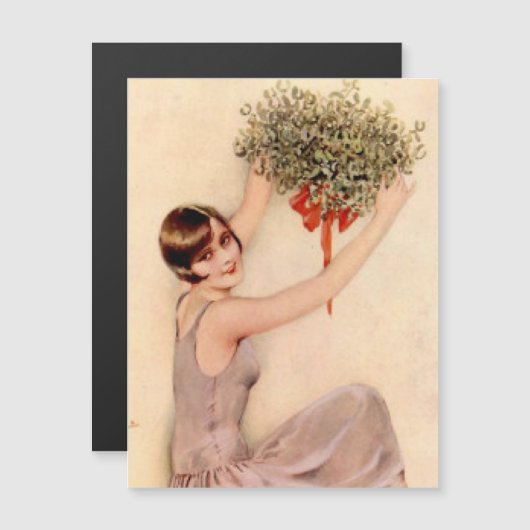 Flapper met Mistletoe J (Voorkant / Achterkant)