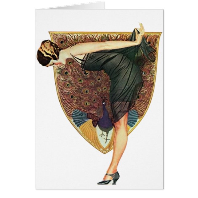 Flapper met Peacock Emblem (Voorkant)