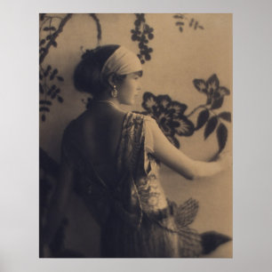 Flapper-Mode - 1920s-uitgang en haarstijl Poster