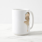 Flapper Mode-ketch - Vrouw met haarstuk Koffiemok (Voorkant rechts)