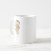 Flapper Mode-ketch - Vrouw met haarstuk Koffiemok (Voorkant links)