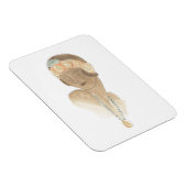 Flapper Mode-ketch - Vrouw met haarstuk Magneet (Rechterzijde)