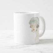 Flapper Mode Schets - Portret Grote Koffiekop (Voorkant rechts)