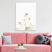 Flapper Mode Sketch Canvas Afdruk (Insitu (Woonkamer))