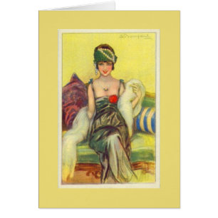 Flapper op een Settee,