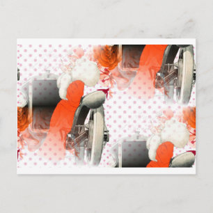 flapper polkadots briefkaart