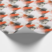 flapper polkadots cadeaupapier (Hoek)