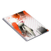 flapper polkadots notitieboek (Rechterzijde)