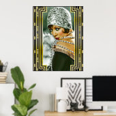  Flapper Poster (Thuiskantoor)