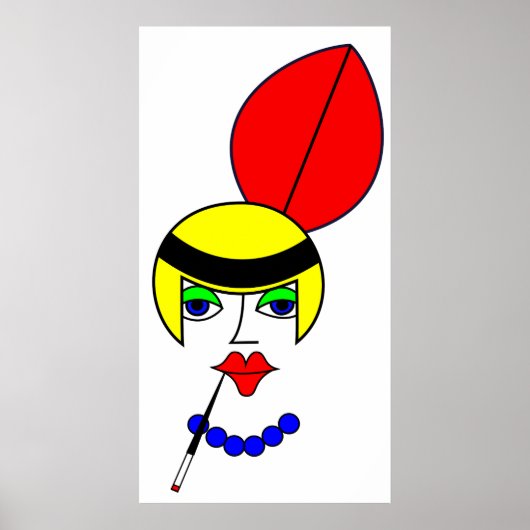 Flapper - Roaring 20s Poster (Voorkant)