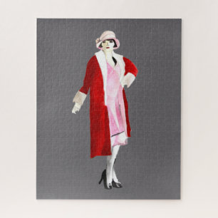 Flapper roaring twenties mode legpuzzel