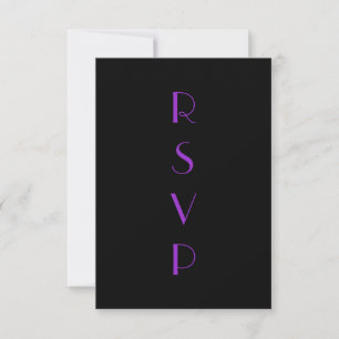 Flapper RSVP in Paarse