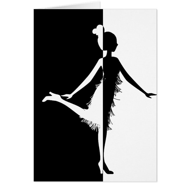 Flapper Silhouette (Voorkant)